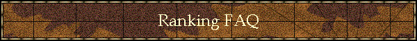 Ranking FAQ