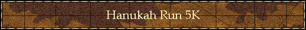 Hanukah Run 5K